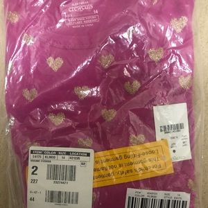 Crewcuts pajamas set Long sleeves NWT 14